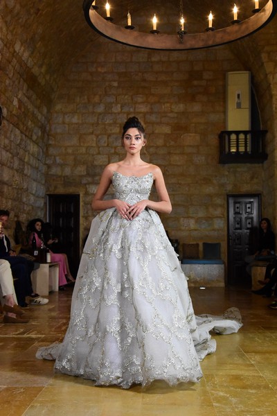 Hope Wears Lebanese Fashion Runway part 2 